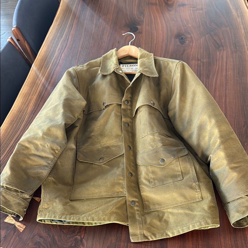 Filson Men's Tin cloth waxed Jacket